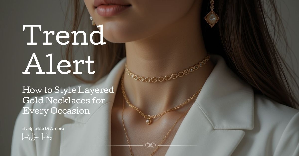 How to Style Layered Gold Necklaces for Every Occasion | Elegant and trendy gold jewelry styling tips.