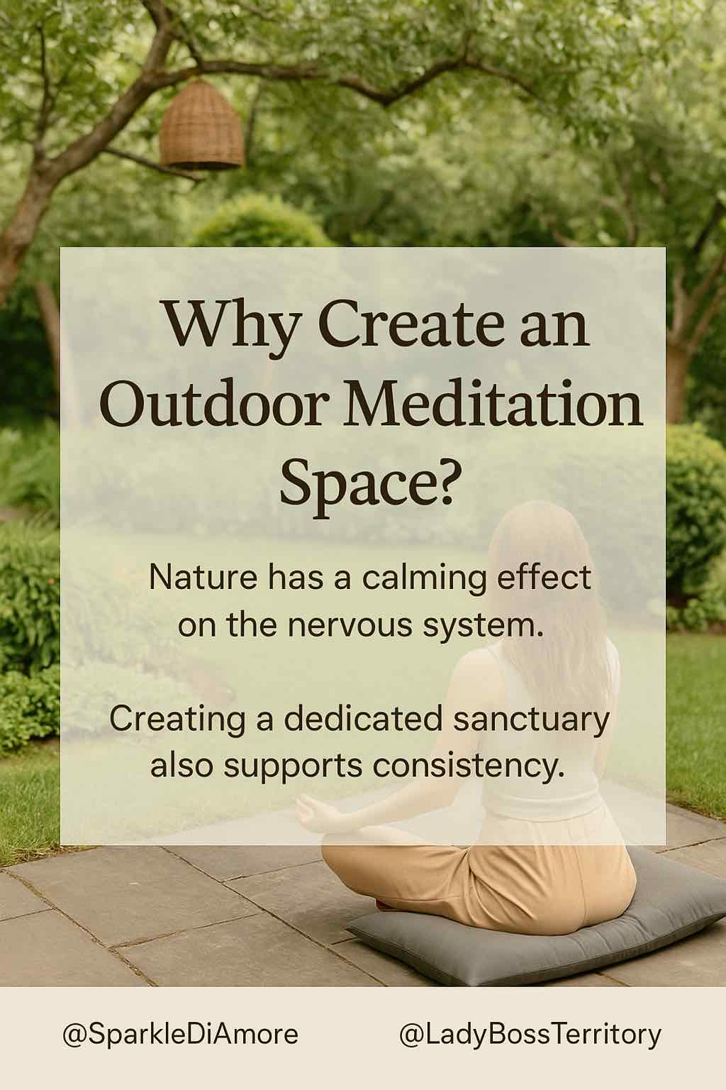 Create a Serene Outdoor Meditation Space That Transforms Your Mindset