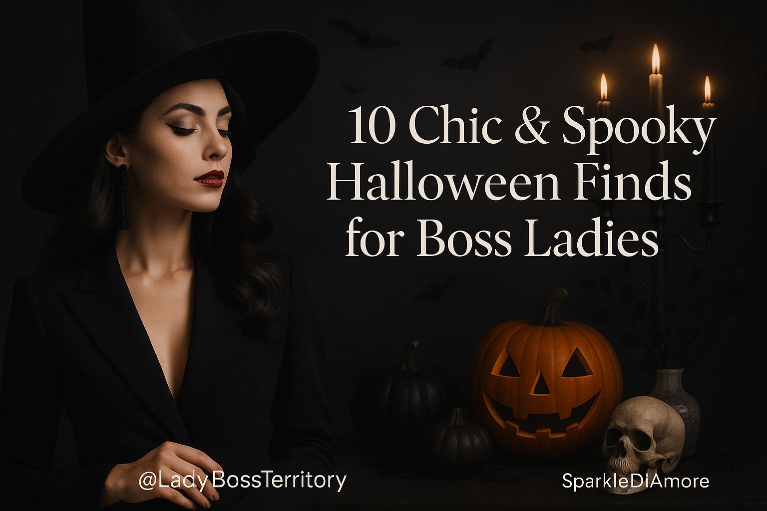 Stylish Halloween decor for women entrepreneurs 2025